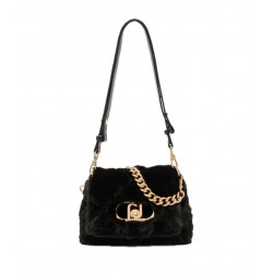 Borsa LaPuffy piccola in pelliccia Liu Jo