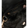Borsa LaPuffy piccola in pelliccia Liu Jo