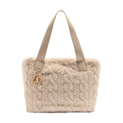 Borsa hobo grande in pelliccia Liu Jo