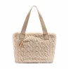 Borsa hobo grande in pelliccia Liu Jo