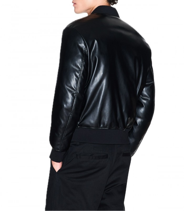 Giubbotto di pelle reversibile Uomo Armani Exchange