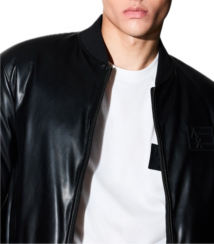 Giubbotto di pelle reversibile Uomo Armani Exchange