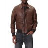 Giubbotto Pilot in pelle Uomo Aeronautica Militare