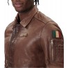 Giubbotto Pilot in pelle Uomo Aeronautica Militare