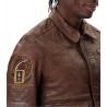 Giubbotto Pilot in pelle Uomo Aeronautica Militare