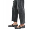 Jeans straight con strass Donna Liu Jo