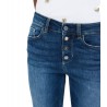 Jeans flare con bottoni a gioiello Donna Liu Jo