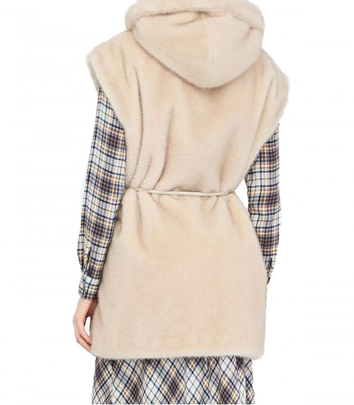 Gilet con cappuccio Donna Liu Jo