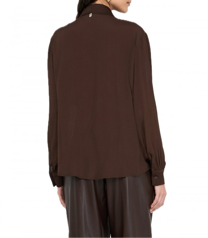 Camicia in crepe de chine Donna Liu Jo