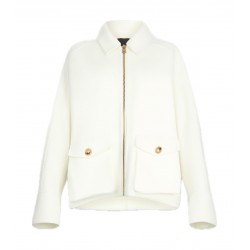 Caban in lana con frange Donna Liu Jo