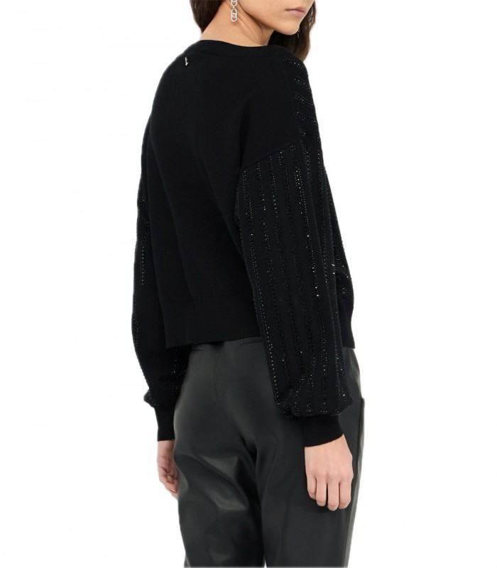 Maglia con strass Donna Liu Jo