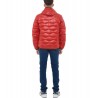 Piumino ad onde Uomo Blauer Wave