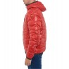 Piumino ad onde Uomo Blauer Wave