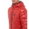Piumino ad onde Uomo Blauer Wave