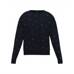 Maglia over con cristalli Donna Emme Marella Embassy