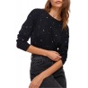 Maglia over con cristalli Donna Emme Marella Embassy