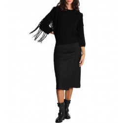Maglia con frange Donna Emme Marella Falco