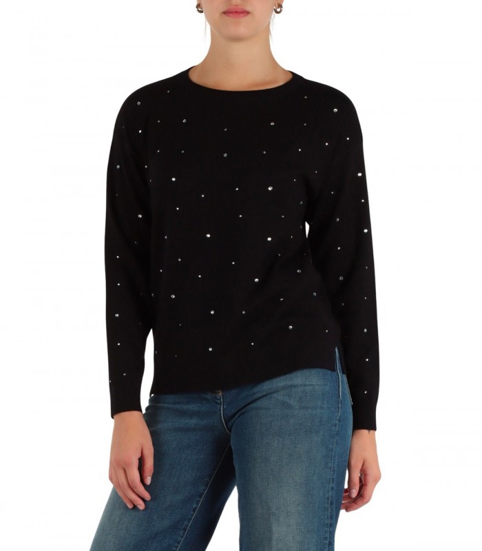 Maglia over con cristalli Donna Emme Marella Embassy