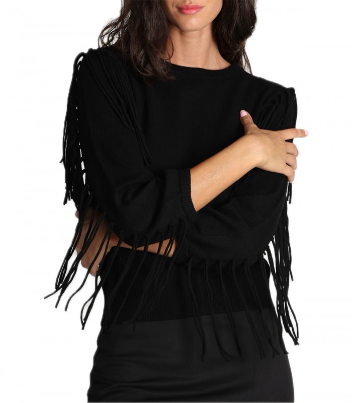 Maglia con frange Donna Emme Marella Falco
