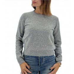 Maglia con paillette donna Emme Marella Ruth