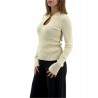 Maglia aderente Donna Emme Marella Plume