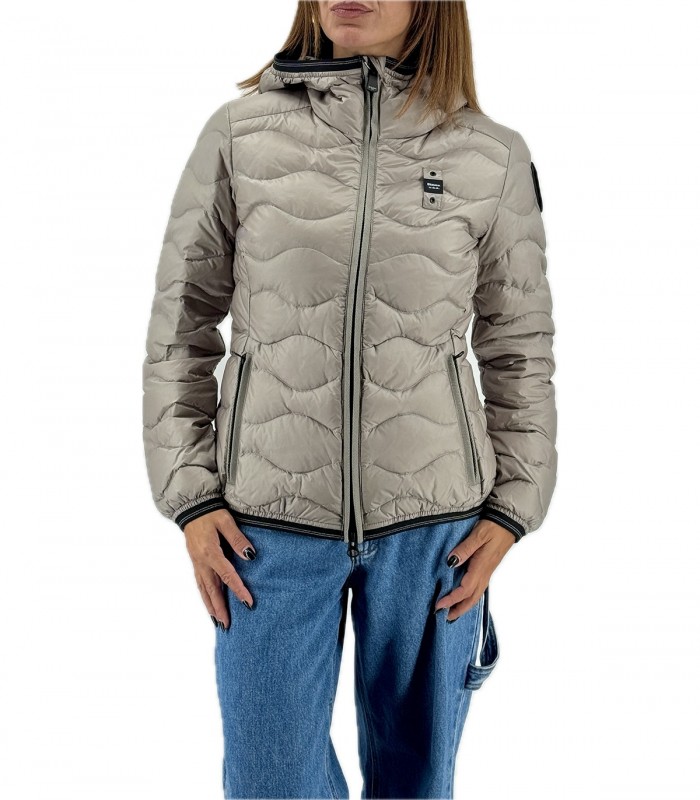 Piumino ad onde Donna Blauer Camelia