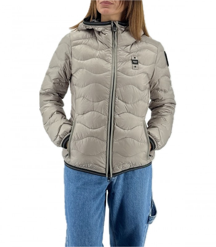 Piumino ad onde Donna Blauer Camelia