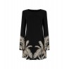 Abito body con mini ricami Donna Guess