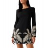 Abito body con mini ricami Donna Guess