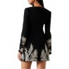 Abito body con mini ricami Donna Guess