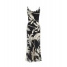 Abito midi in raso Donna Guess