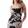 Abito midi in raso Donna Guess