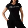 T-shirt con strass Donna Guess