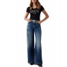 T-shirt con strass Donna Guess
