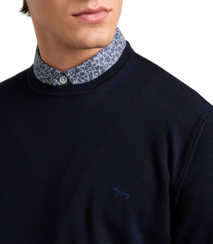 Girocollo lana merino Uomo Harmont & Blaine