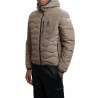Piumino ad onde Uomo Blauer Wax Wave