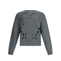 Maglione lana con cut-out Donna Liu Jo