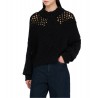 Maglia in lana con traforature Donna Liu Jo
