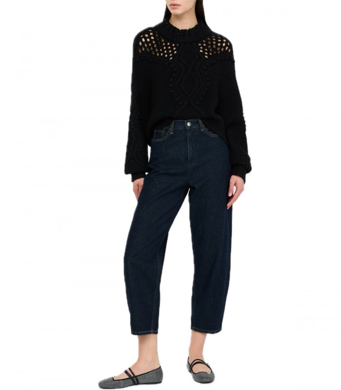 Maglia in lana con traforature Donna Liu Jo