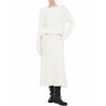 Gonna midi in maglia con paillettes Donna Liu Jo