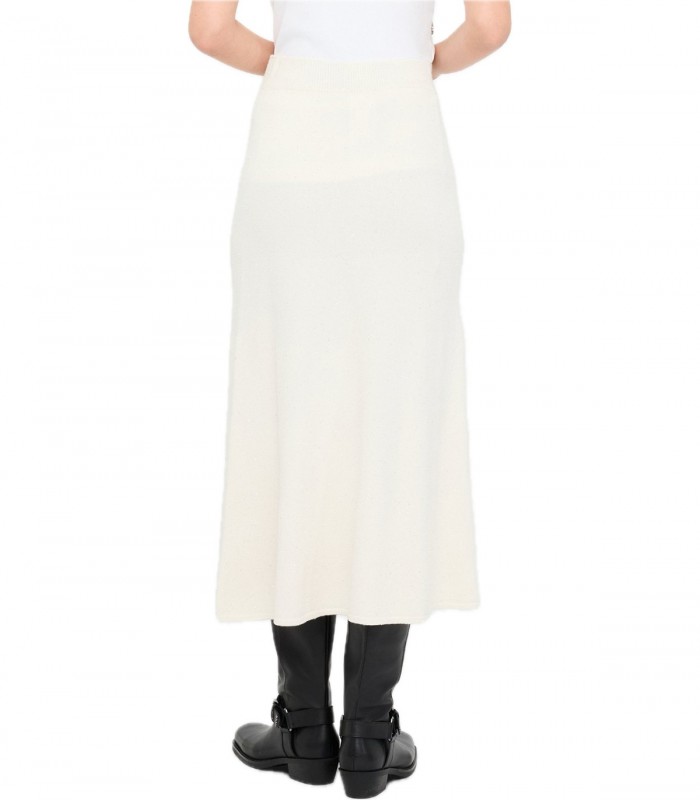 Gonna midi in maglia con paillettes Donna Liu Jo