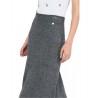 Gonna midi in maglia con paillettes Donna Liu Jo