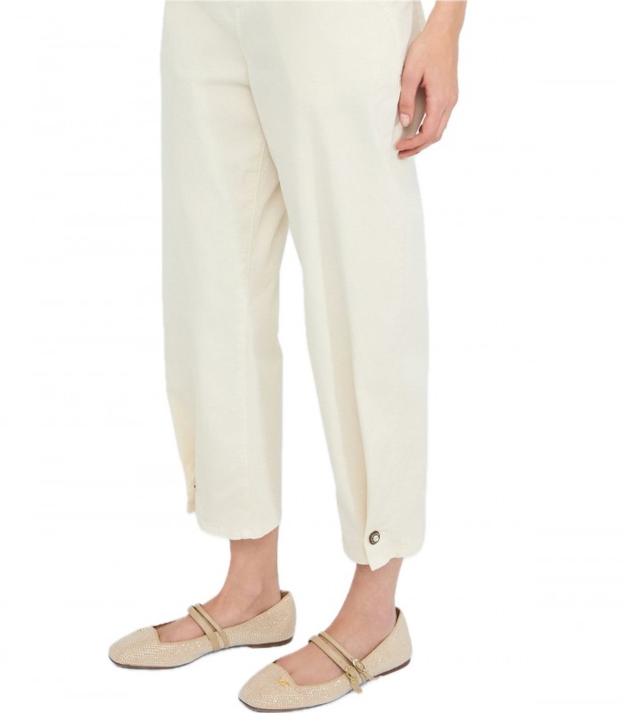 Pantaloni balloon con bottone gioiello Donna Liu Jo