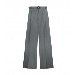 Pantaloni palazzo con cintura Donna Liu Jo