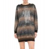 Abito in maglia con paillettes Donna Liu Jo