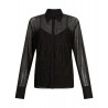 Camicia in tulle con strass Donna Liu Jo