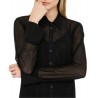 Camicia in tulle con strass Donna Liu Jo