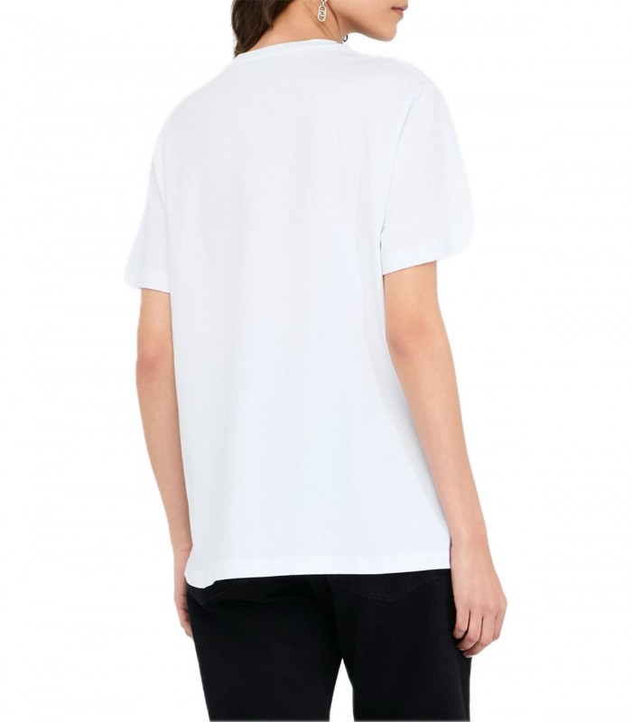 T-shirt in cotone con stampa Donna Liu Jo
