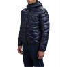 Piumino ad onde Uomo Blauer Wave