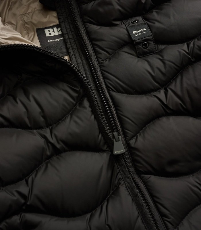 Piumino lungo trapuntato Donna Blauer Lynel